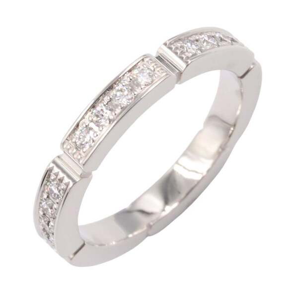 Cartier Jewelry - CARTIER 18k Silver Diamond Ring